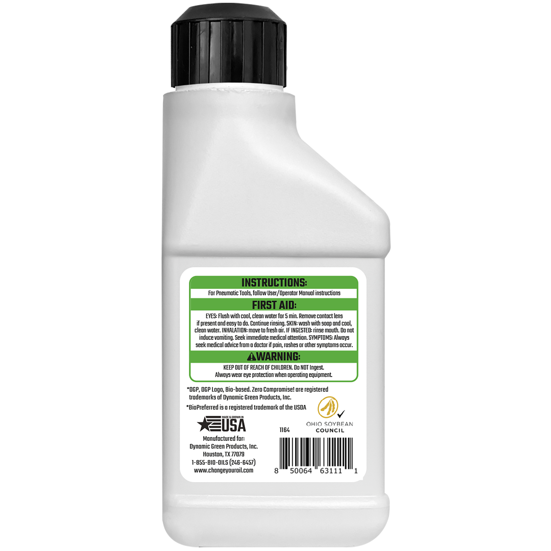 DGP Bio-Synthetic Air Tool Oil, 4oz | Case of 24