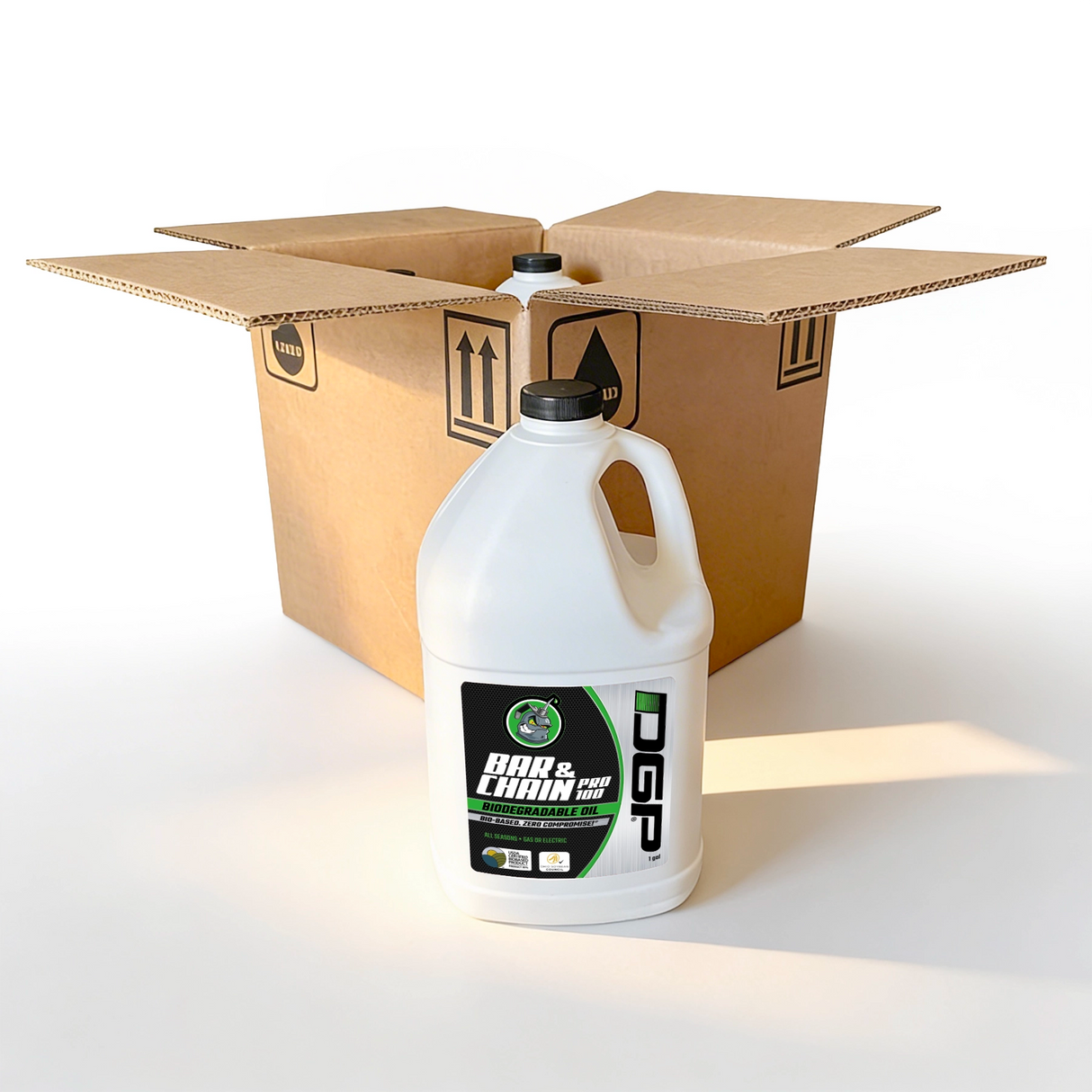DGP Pro100 Bar & Chain Oil, 1 Gallon | Case of 4