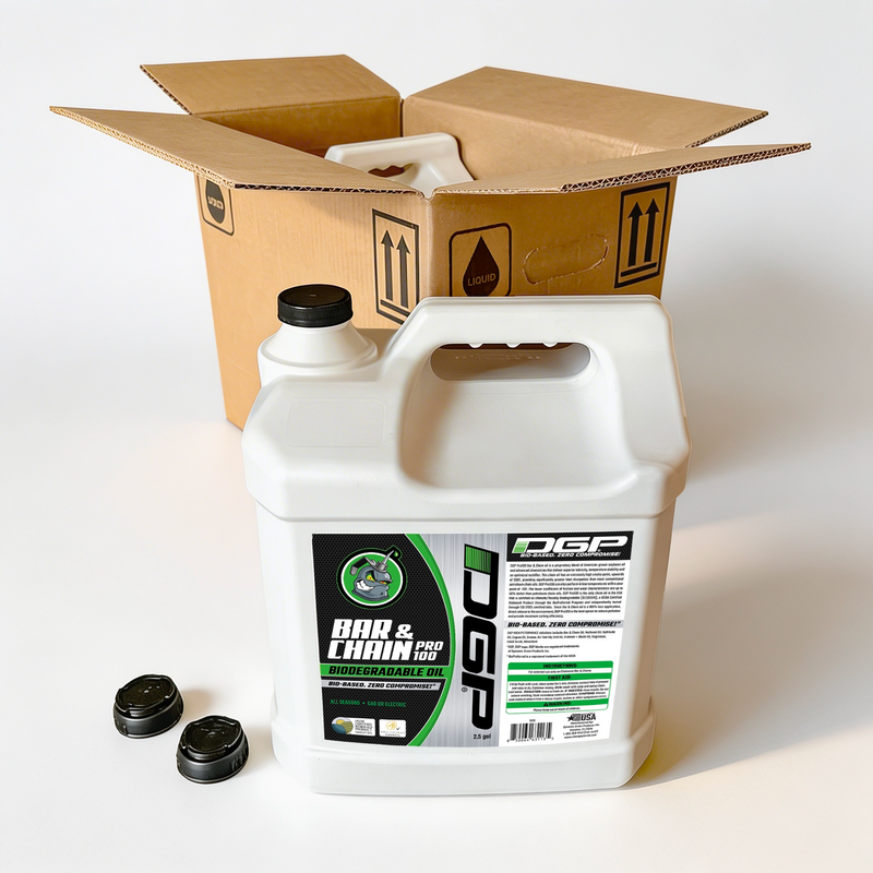 DGP Pro100 Bar & Chain Oil, 2.5 Gallon | Case of 2