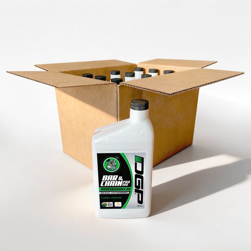 DGP Pro100 Bar & Chain Oil, 32oz | Case of 12