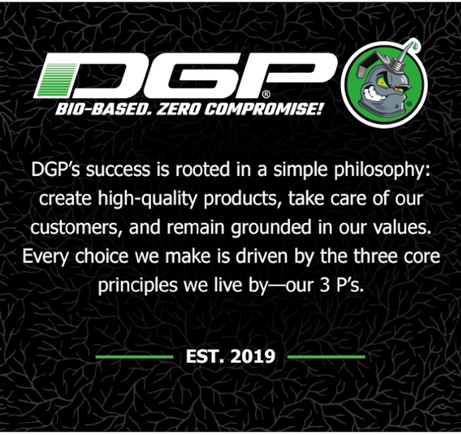 DGP Performance People Planet Bio-based lubricant principles